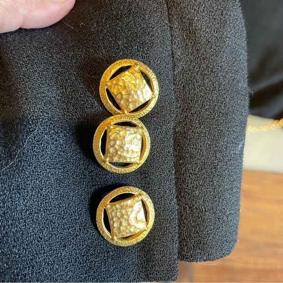 Vintage Herbert Grossman Wool Blazer Size 8 - Picture 4 of 8